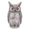 17" Gray Stone Country Owl Garden Sculpture